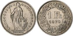 World Coins - Switzerland, Franc, 1970, Bern, Copper-nickel, , KM:24a.1
