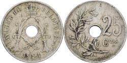 World Coins - Belgium, 25 Centimes, 1921, Copper-nickel, , KM:68.1