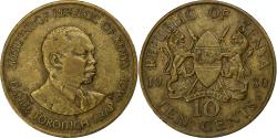World Coins - Kenya, 10 Cents, 1989, British Royal Mint, Nickel-brass, , KM:18