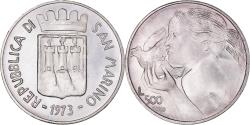 World Coins - Coin, San Marino, 500 Lire, 1973, FDC, , Silver, KM:29