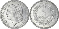 World Coins - Coin, France, Lavrillier, 5 Francs, 1946, Paris, , Aluminum, KM:888b.1