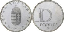 World Coins - Hungary, 10 Forint, 2001, Budapest, Copper-nickel, , KM:695