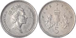 World Coins - Coin, Great Britain, 5 Pence, 1992