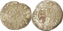 World Coins - Coin, France, Champagne, Guillaume I, Denarius, 1176-1202, Reims,
