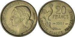 World Coins - Coin, France, Guiraud, 20 Francs, 1951, Paris, , Aluminum-Bronze