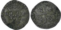 World Coins - France, Henri IV, Douzain aux deux H, 159[?], Billon, , Gadoury:552