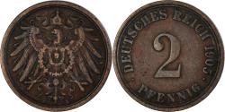 World Coins - Coin, Germany, 2 Pfennig, 1905