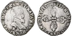 World Coins - France, Henri IV, 1/2 Franc, 1604, Bordeaux, Silver, , Duplessy:1212A