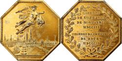 World Coins - France, Token, Chambre de Commerce de Rouen, 1802, Lecomte, , Vermeil