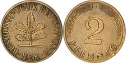 World Coins - Coin, GERMANY - FEDERAL REPUBLIC, 2 Pfennig, 1962, Hambourg, , Bronze