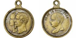 World Coins - France, Medal, Naissance du Prince impérial, 1856, Brass,