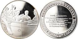 World Coins - France, Medal, Les Présidents de la République, Paul Deschanel,