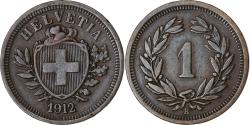 World Coins - Switzerland, Rappen, 1912, Bern, Bronze, , KM:3