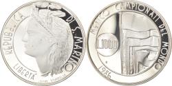 World Coins - Coin, San Marino, 1000 Lire, 1986, Roma, Proof, , Silver, KM:197