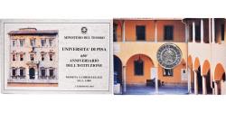 World Coins - Coin, Italy, Université de Pise, 5000 Lire, 1993, BU, , Silver, KM:170