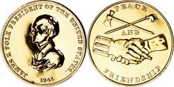 Us Coins - United States of America, Medal, Les Présidents des Etats-Unis, J. Polk