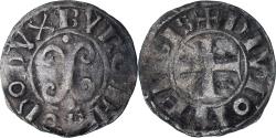 World Coins - France, Duché de Bourgogne, Eudes II, Denier, 1143-1162, Dijon,