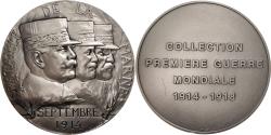 World Coins - France, Medal, Bataille de la Marne, septembre 1914, History, Legastelois