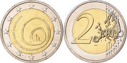 World Coins - Slovenia, 2 Euro, Postojna Cave, 2013, Kremnica, Bi-Metallic,