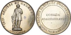 World Coins - France, Token, Société Française d'Archéologie, Arcisse de Caumont, 1873