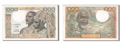 World Coins - Banknote, West African States, 1000 Francs, UNC(65-70)