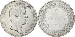 World Coins - France, Louis-Philippe, 5 Francs, 1830, Paris, Sans le I, Silver,