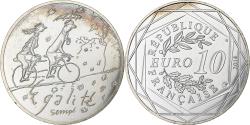 World Coins - France, 10 Euro, Sempé - Automne - Égalité, 2014, Paris, Silver,