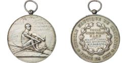 World Coins - France, Medal, Cercle Nautique de Croisset, Régate en 1889, Sports & leisure
