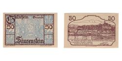 World Coins - Banknote, Austria, Säusenstein N.Ö. Gemeinde, 50 Heller, paysage, 1920
