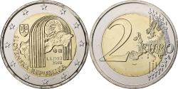 World Coins - Slovakia, 2 Euro, 2018, Kremnica, Bi-Metallic,