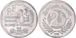 World Coins - Coin, France, René Cassin, 2 Francs, 1998, , Nickel, KM:1213