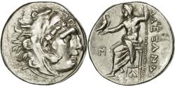 Eski Paralar - Para, Makedonya Krallığı, Alexander III, Drachm, Abydos, AU (50-53), Gümüş