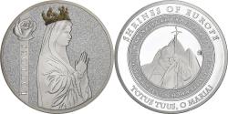 World Coins - France, Medal, Lieux Saints Européens, Lourdes, 2011, Copper Plated Silver