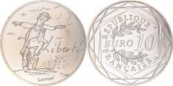 World Coins - France, 10 Euro, Liberté Printemps Sempé, 2014, , Silver, Gadoury:EU717