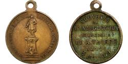World Coins - France, Medal, Inauguration de la Statue de Adolphe Thiers, Nancy, 1879, Brass