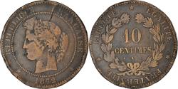 World Coins - Coin, France, Cérès, 10 Centimes, 1872, Bordeaux, , Bronze, KM:815.2
