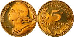 World Coins - Coin, France, Marianne, 5 Centimes, 1999, Paris, Proof,