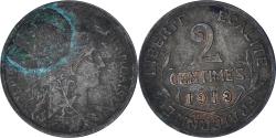 World Coins - Coin, France, Dupuis, 2 Centimes, 1919, Paris, , Bronze, KM:841
