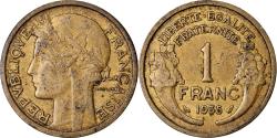 World Coins - Coin, France, Morlon, Franc, 1935, Paris, , Aluminum-Bronze, KM:885