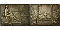 World Coins - France, Medal, Ville de Rouen, Lefebvre, , Silvered bronze