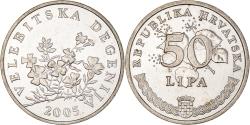 World Coins - Coin, Croatia, 50 Lipa, 2005, , Nickel plated steel, KM:8