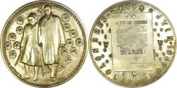 World Coins - France, Medal, De Gaulle, l'Appel du 18 juin, Jaeger, , Gilt Bronze