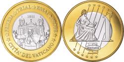 World Coins - VATICAN CITY, Euro, 2011, Fantasy coinage, , Bi-Metallic