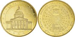 World Coins - France, Token, Paris - Le Panthéon n°3, 2017, MDP, , Copper-nickel
