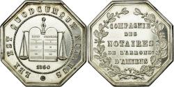 World Coins - France, Token, Notary, 1854, , Silver, Lerouge:12