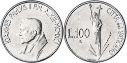 World Coins - Coin, VATICAN CITY, John Paul II, 100 Lire, 1991, FDC, , Stainless