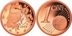 World Coins - France, Euro Cent, 2009, Paris, Proof, , Copper Plated Steel