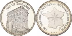World Coins - France, Medal, Trésors du Patrimoine, Arc de Triomphe, n.d., Copper-nickel