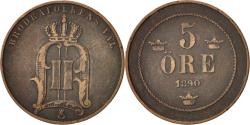 World Coins - Coin, Sweden, Oscar II, 5 Öre, 1890, , Bronze, KM:757