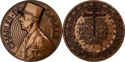 World Coins - France, Medal, De Gaulle, Président du Gouvernement Provisoire, 1970, Bronze